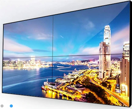 VDW-DP6501:VDO Wall Display BOE 65" Bazzel 3.5mm