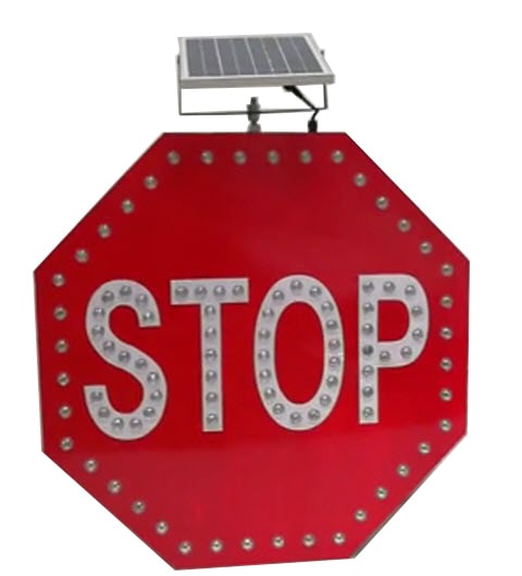 TE-STS600-3:ป้าย STOP แบบ LED