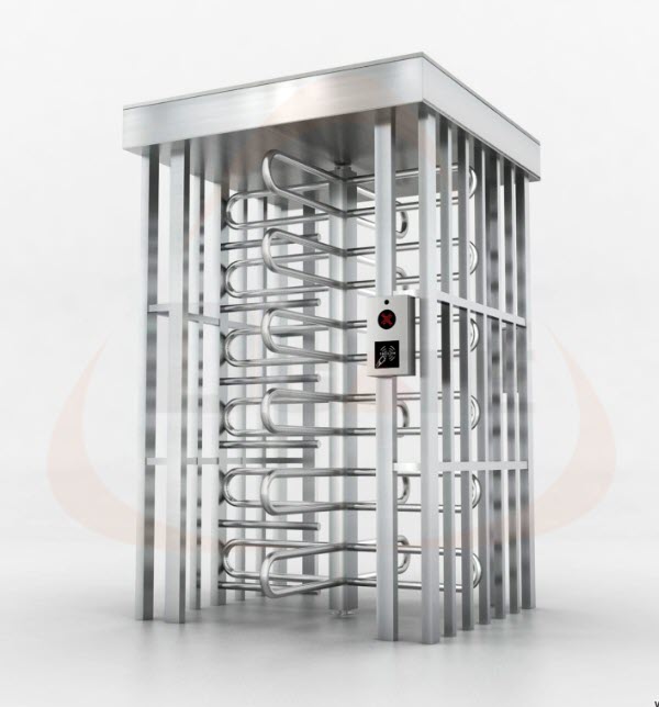 TS-FH9:ประตูหมุนกั้นคน Full Height Turnstile