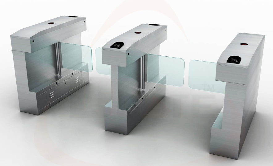 TS-H8008L:เครื่องกั้นคนแบบสวิงเกต Swing Gate Barrier