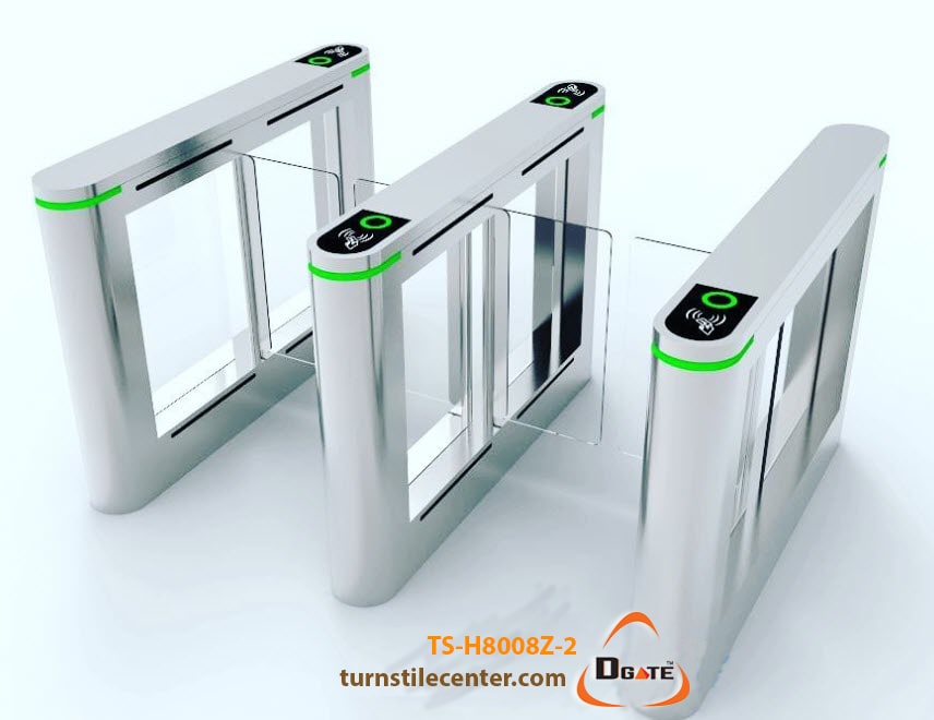 TS-H8008Z-2:ประตูกั้นบานสวิง Swing Gate