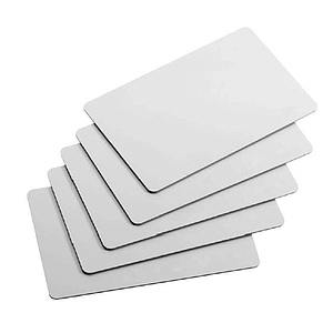 บัตร PVC พลาสติกเปล่า 0.76mm ISO CR80 พิมพ์สี Card Printer