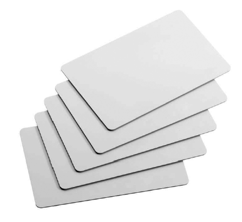 บัตร PVC พลาสติกเปล่า 0.76mm ISO CR80 พิมพ์สี Card Printer