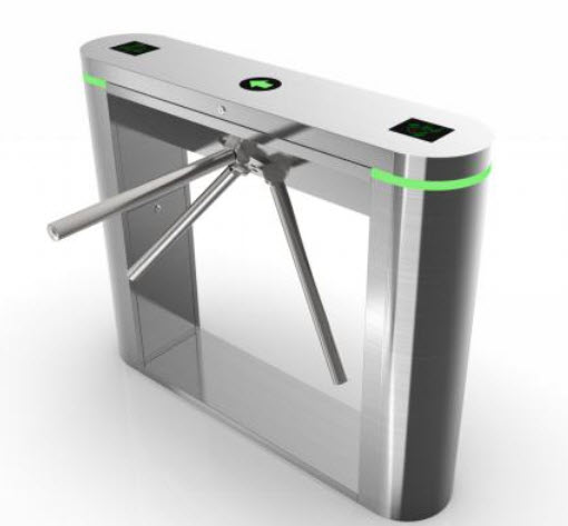 เครื่องกั้นสามขา Tripod turnstile (ไฟฟ้า)