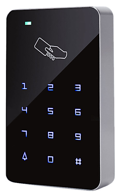 ACS-C400 เครื่องทาบบัตร + Keypad Touch RFID 125Khz 1,000 Cards Standalone
