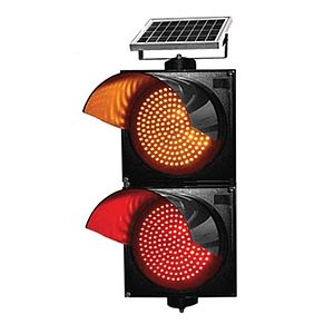 ไฟกระพริบ solar 300mm+300mm
