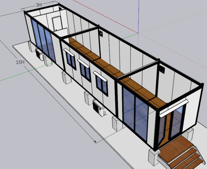 TEH-CH15-1503:บ้าน/ Office สำเร็จรูป