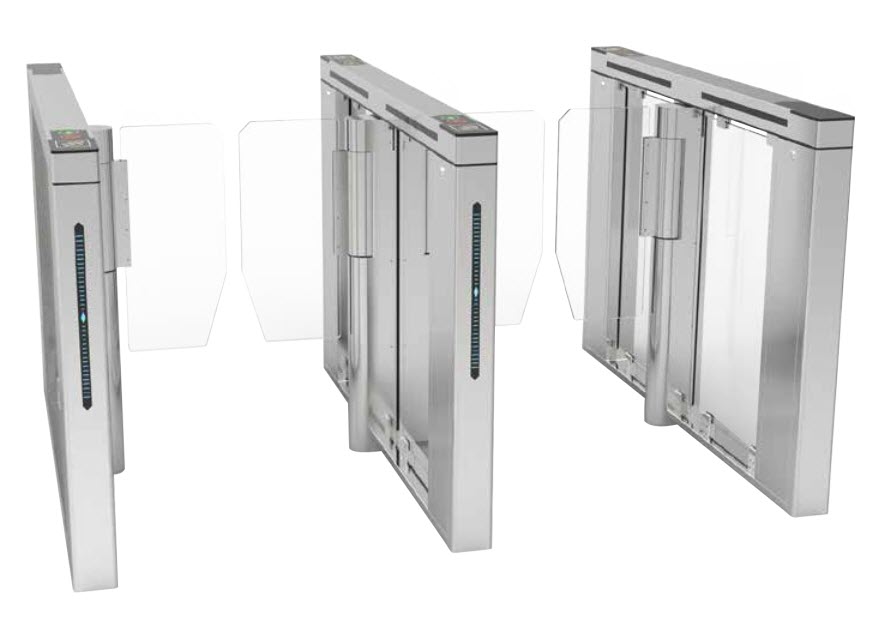 TS-TDTH06:ประตูกั้นบานสวิง Swing Gate