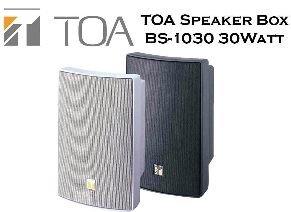 QS-SN05:BS-1030 TOA ลำโพงติดผนังขนาด 30 วัตต์