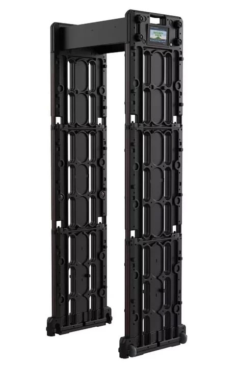 SE-SE600T:เครื่องตรวจจับโลหะ แบบเคลื่อนย้าย Walk Through Metal Detector outdoor