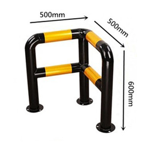 คอกกันชน Plastic Bumper Guard กั้นเสาคอนกรีต