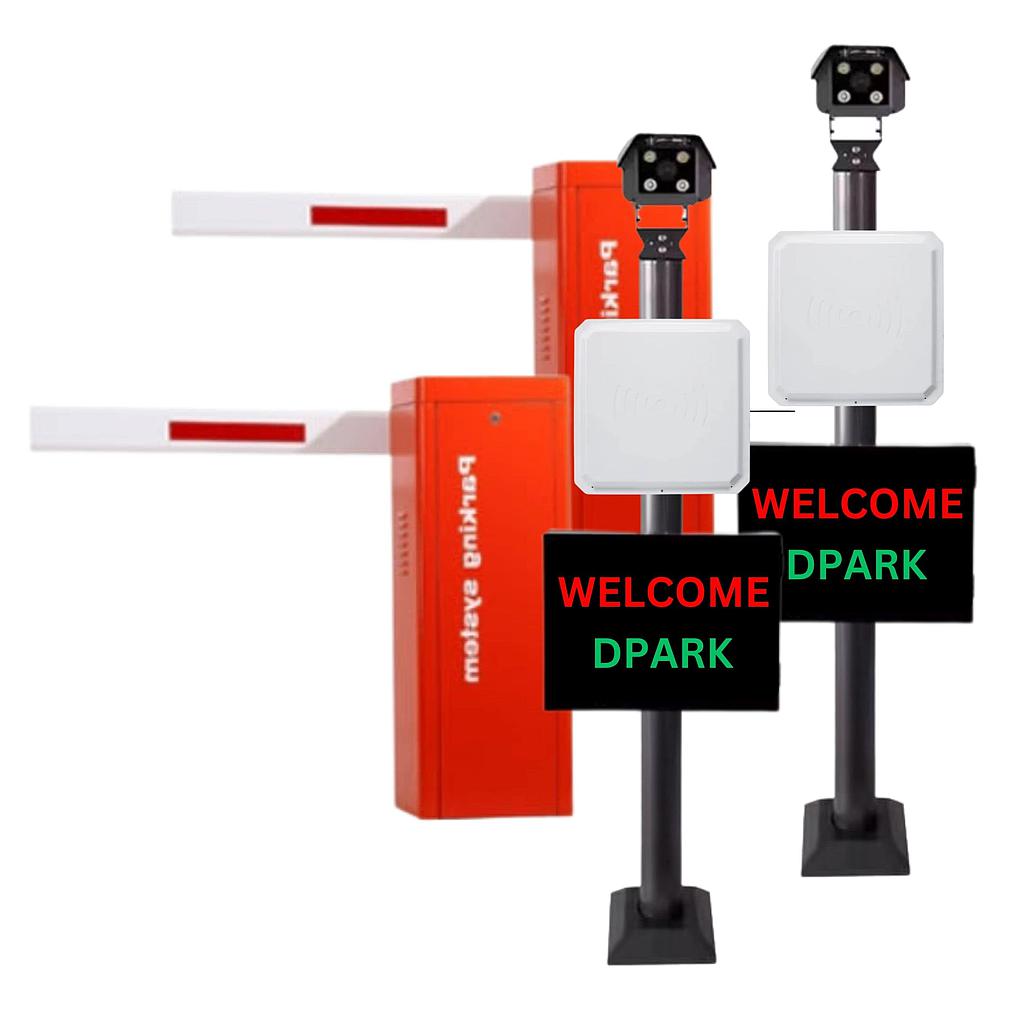 CP-PK-LPR01-OF:ระบบลานจอด ไม้กั้นรถ อ่านป้ายทะเบียน Stand Alone