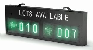 CGD-KT-07-T2:Indoor 2 Direction Display ระบบนำทางช่องจอดรถ