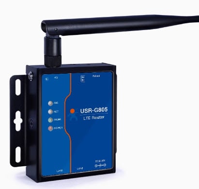 Industrial 4G Router Compact 2-LAN Wall/Desktop nano-SIM