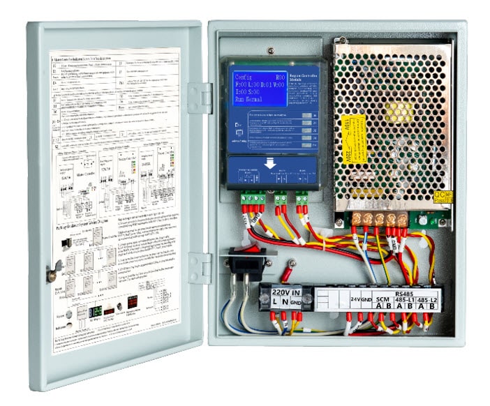 CGD-DP-RCM+SCM:Region Controller ควบคุม Zone ระบบนำทางจอดรถ