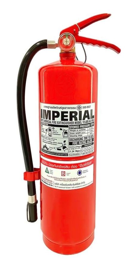ถังดับเพลิง IMPERIAL  ชนิดผงเคมีแห้ง 10 ปอนด์ 6A20B