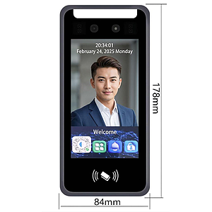 Face + Card 5" Waterproof IP65 Outdoor Standalone